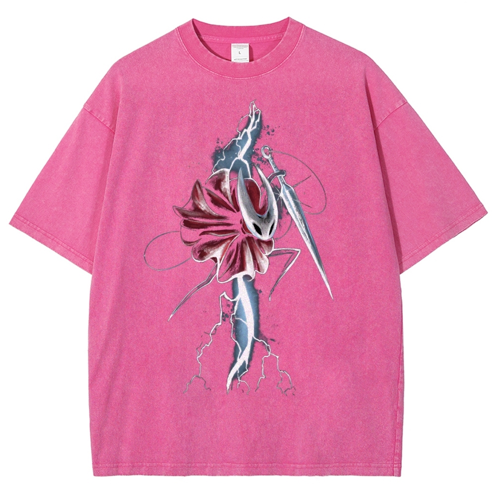 Lightning Leap Hero  Washed T-Shirt 