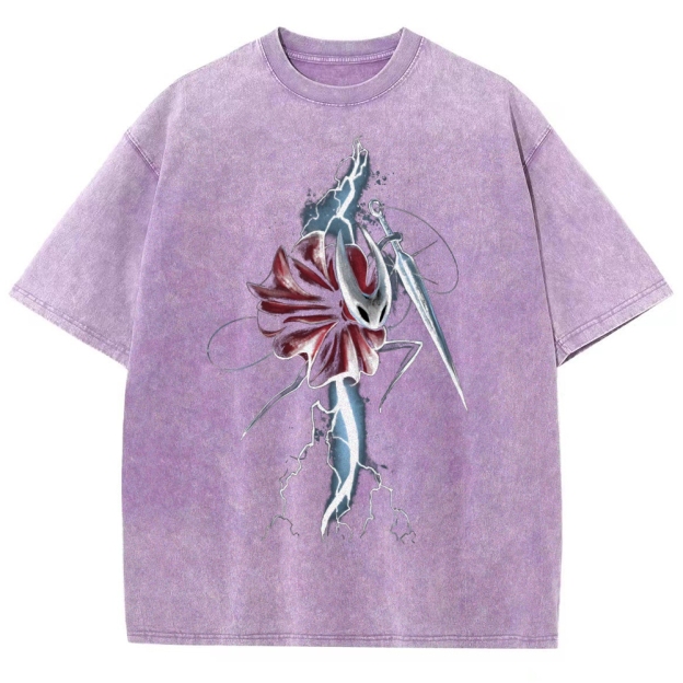 Lightning Leap Hero  Washed T-Shirt 