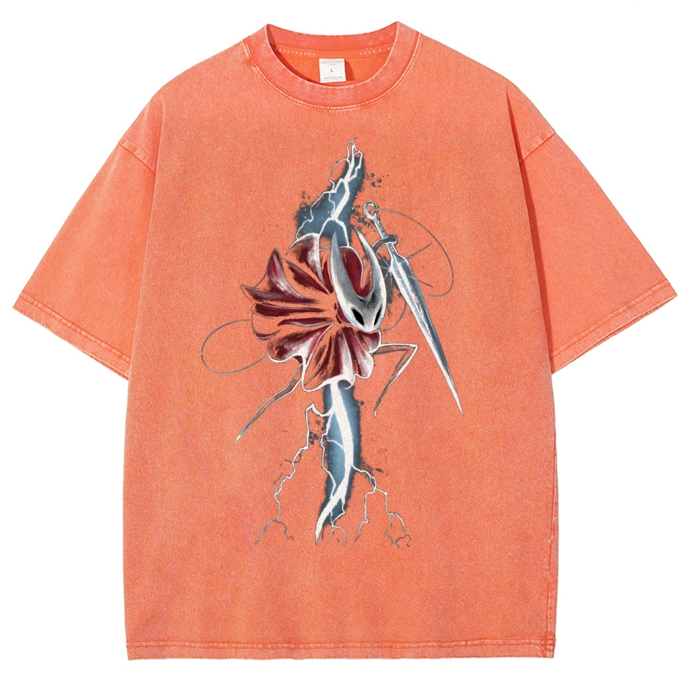 Lightning Leap Hero  Washed T-Shirt 