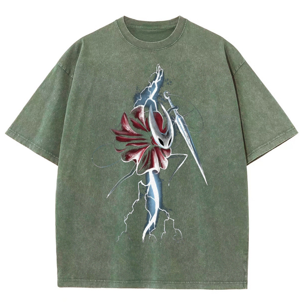 Lightning Leap Hero  Washed T-Shirt 