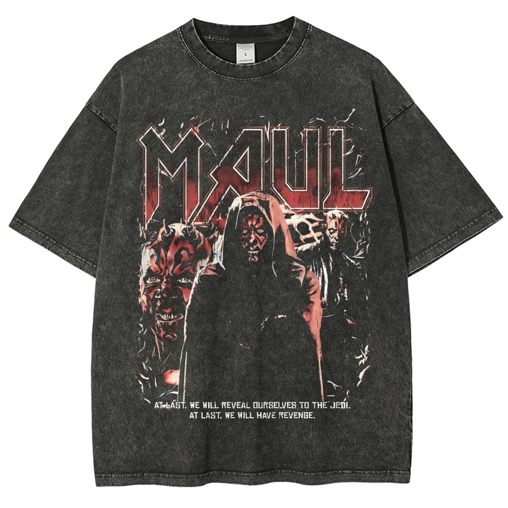 Maul: At Last We Will Have Revenge Graphic Washed T-Shirt