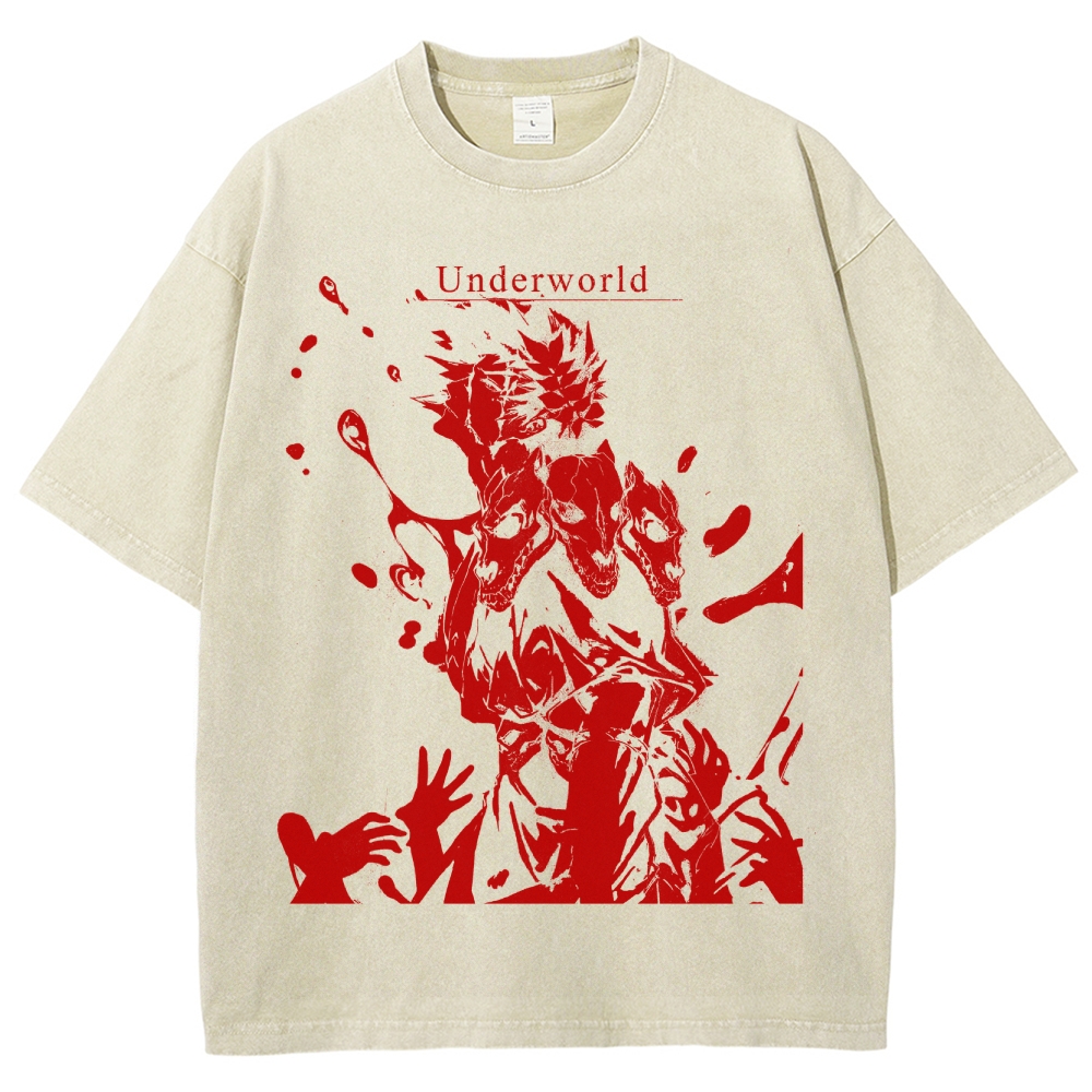Underworld Maze Exploration Game Washed T-Shirt 