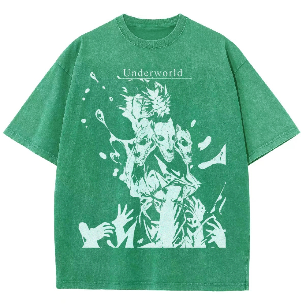 Underworld Maze Exploration Game Washed T-Shirt 
