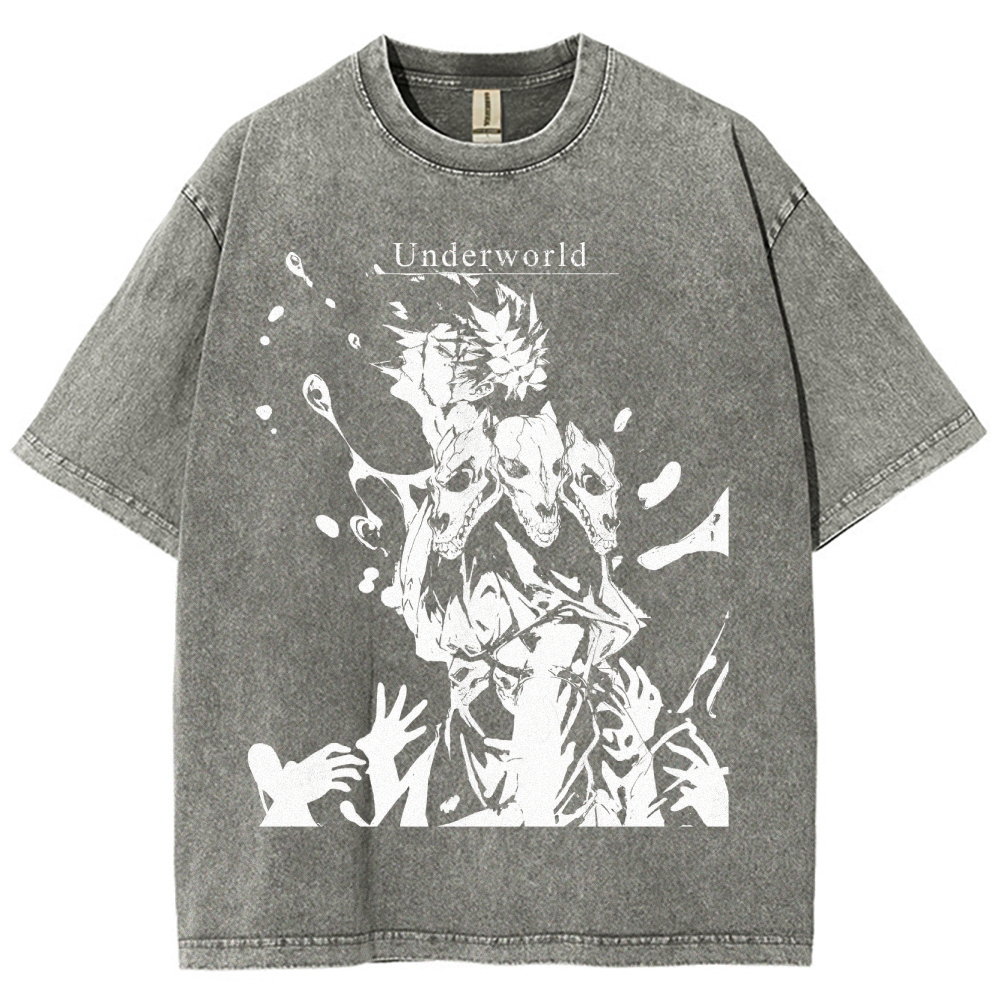 Underworld Maze Exploration Game Washed T-Shirt 