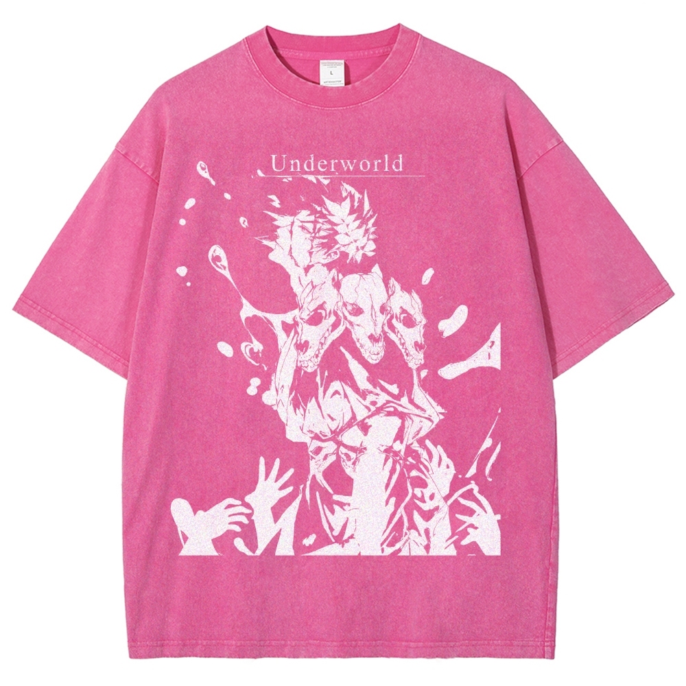 Underworld Maze Exploration Game Washed T-Shirt 