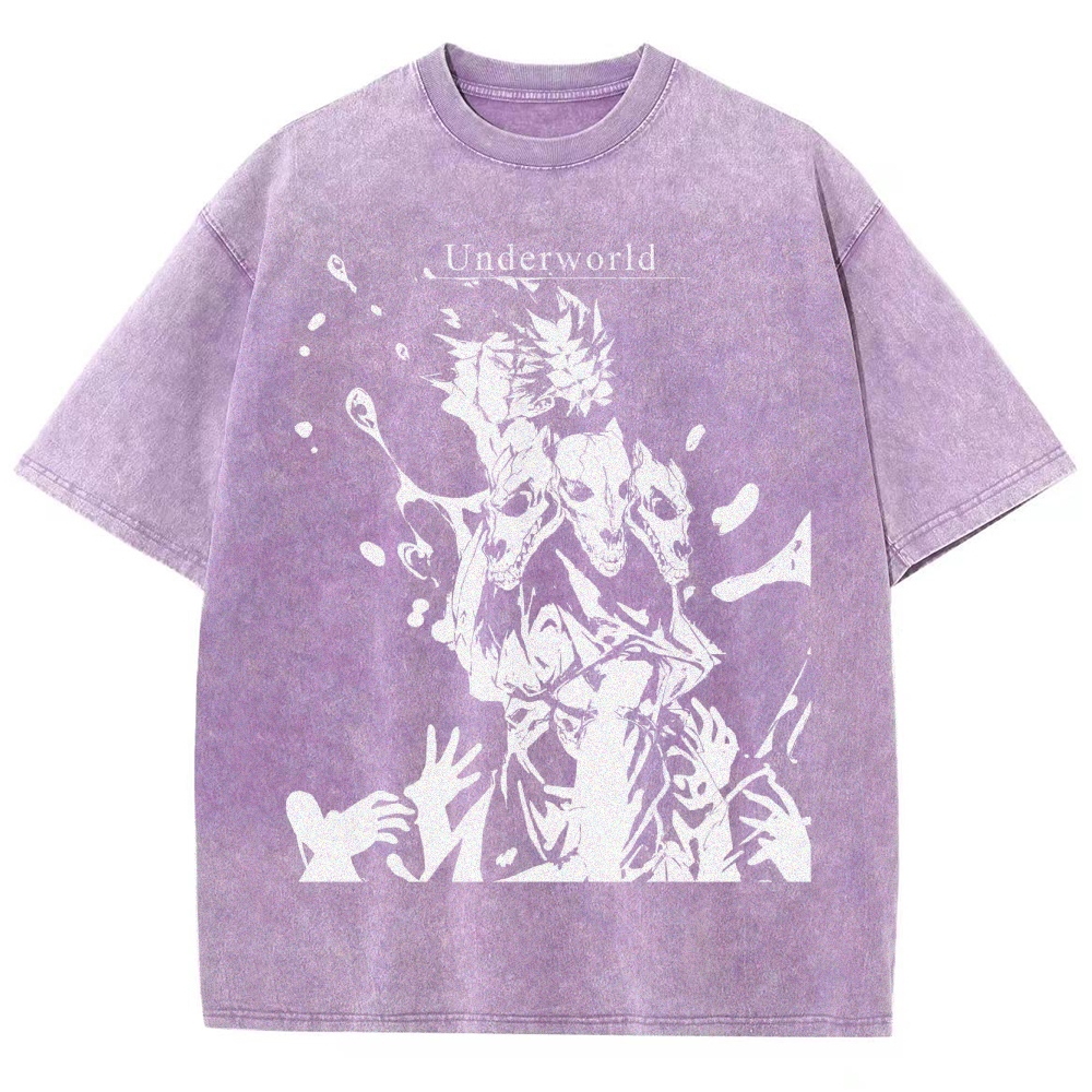 Underworld Maze Exploration Game Washed T-Shirt 