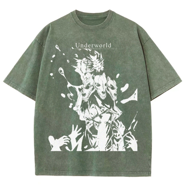 Underworld Maze Exploration Game Washed T-Shirt 