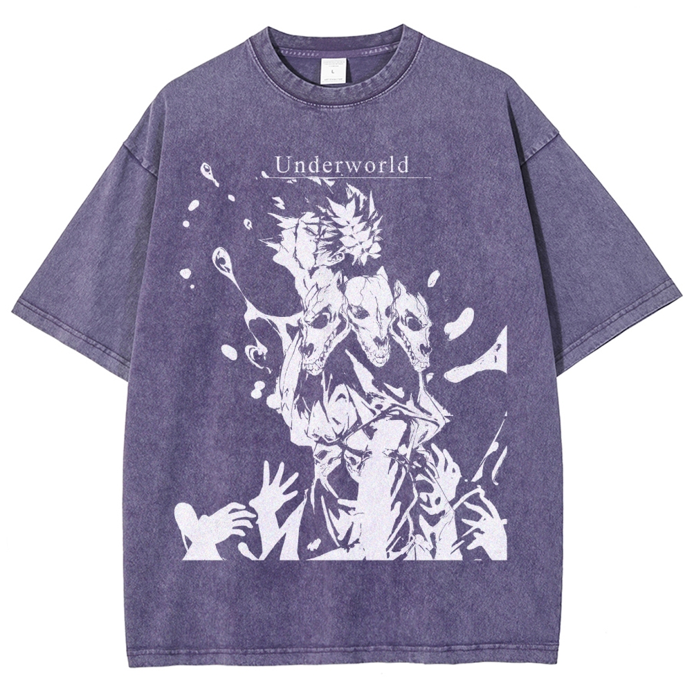 Underworld Maze Exploration Game Washed T-Shirt 