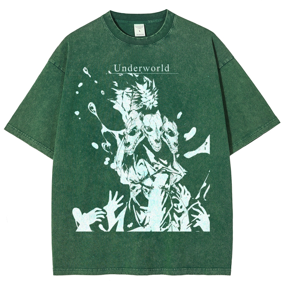 Underworld Maze Exploration Game Washed T-Shirt 