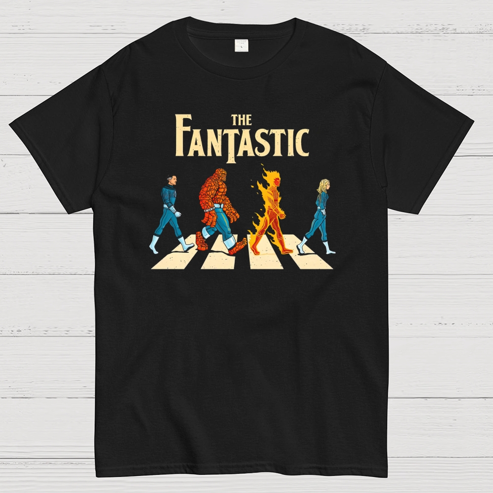 Crosswalk Hero Group Graphic Cotton T-shirt