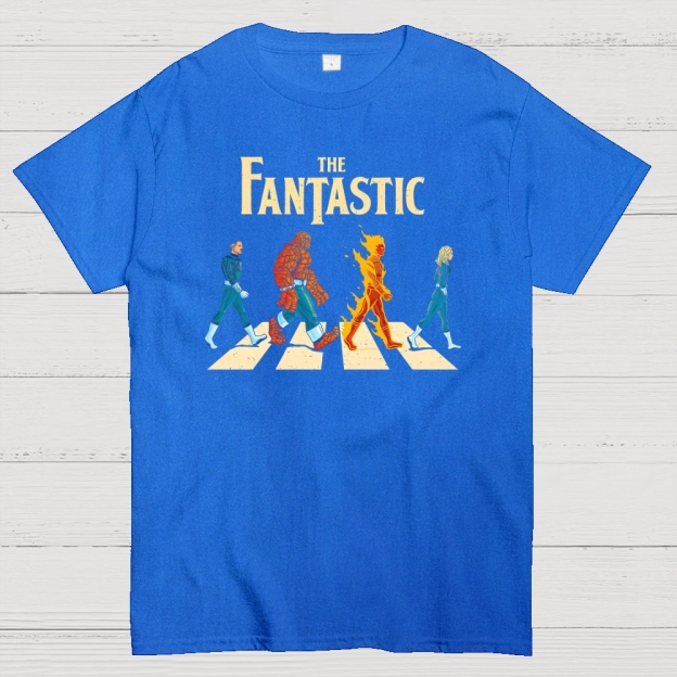 Crosswalk Hero Group Graphic Cotton T-shirt