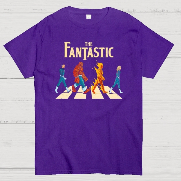 Crosswalk Hero Group Graphic Cotton T-shirt