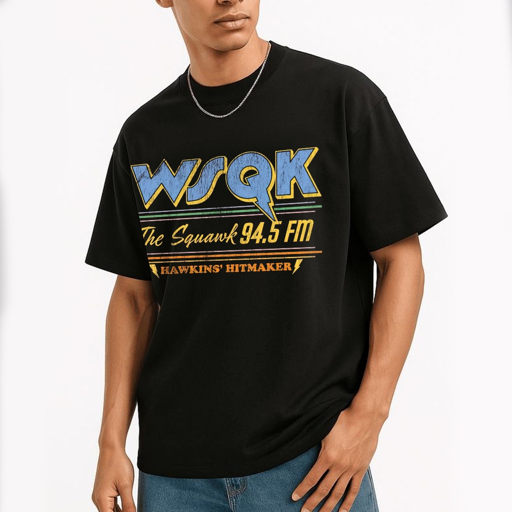 Hawkins Hitmaker Radio Graphic Cotton T-shirt