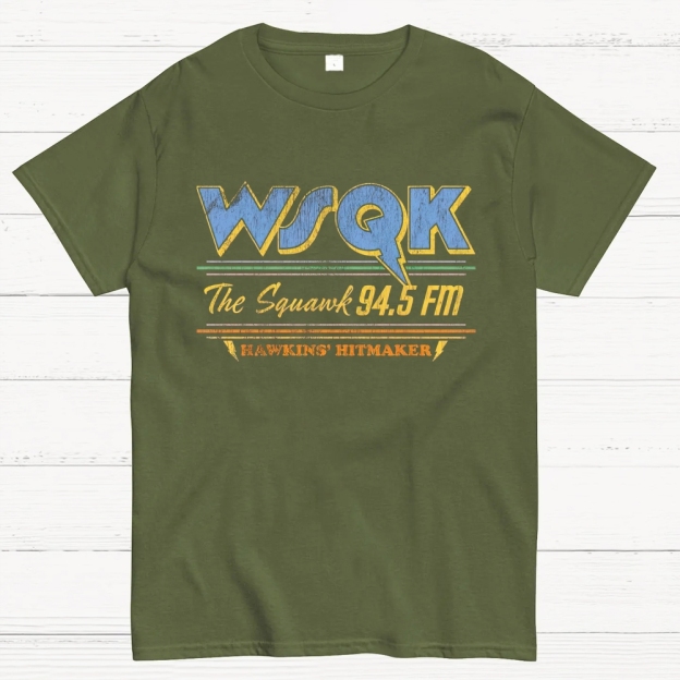 Hawkins Hitmaker Radio Graphic Cotton T-shirt