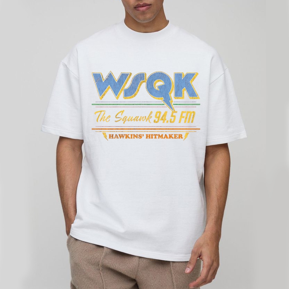 Hawkins Hitmaker Radio Graphic Cotton T-shirt
