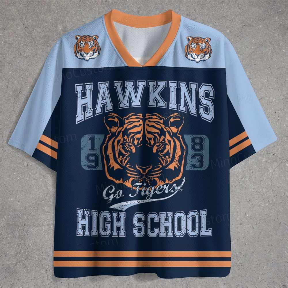 Hawkins High Tigers Retro Jersey Shirts