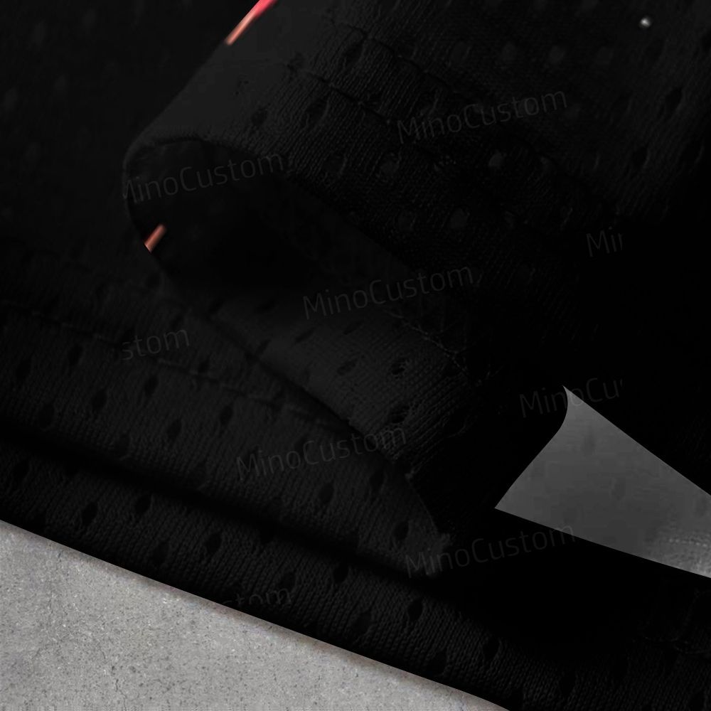 Red & Black Warrior Jersey Shirts