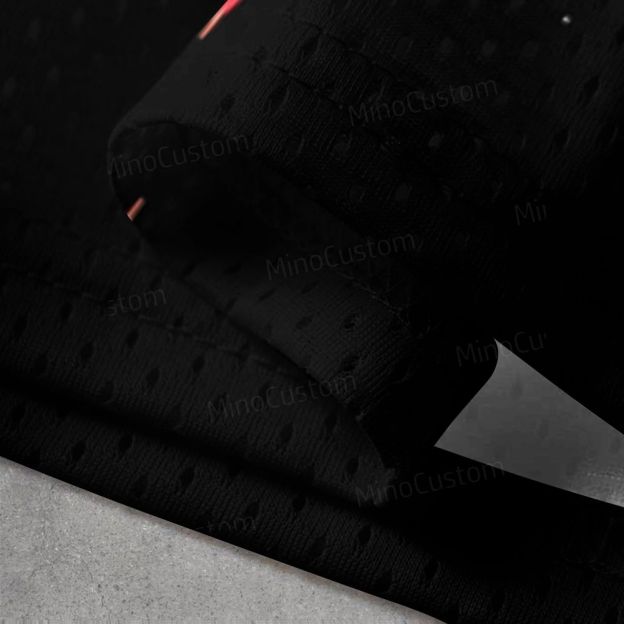 Red & Black Warrior Jersey Shirts