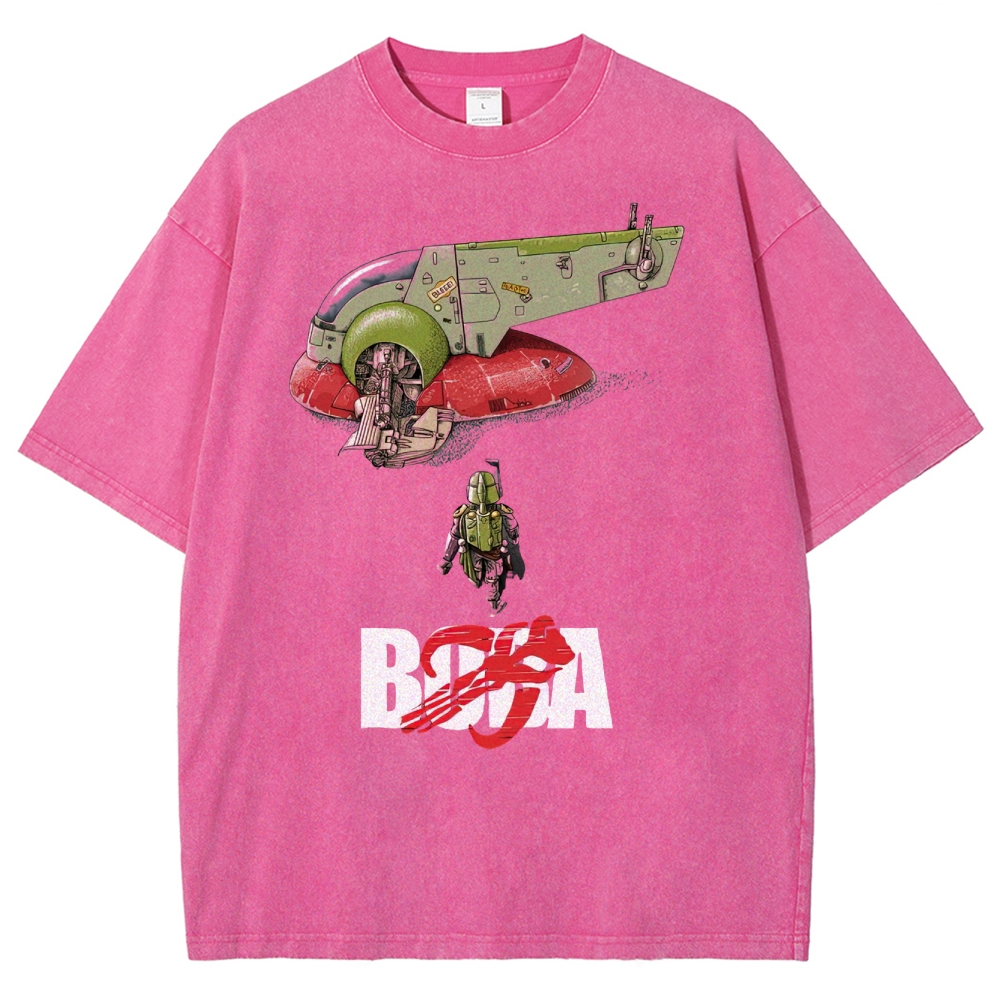 Retro Space Armor Washed T-Shirt 