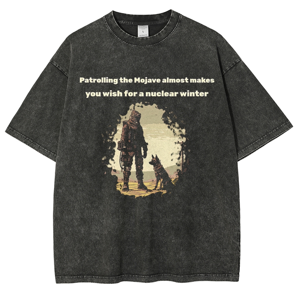 Mojave Patrol Wasteland Graphic Washed T-Shirt
