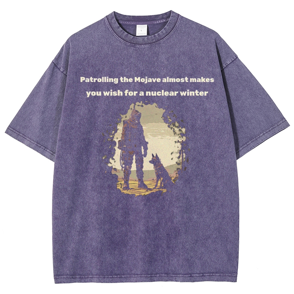 Mojave Patrol Wasteland Graphic Washed T-Shirt