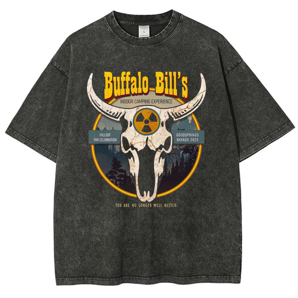 Buffalo Bill’s Indoor Camping Experience Graphic Washed T-Shirt