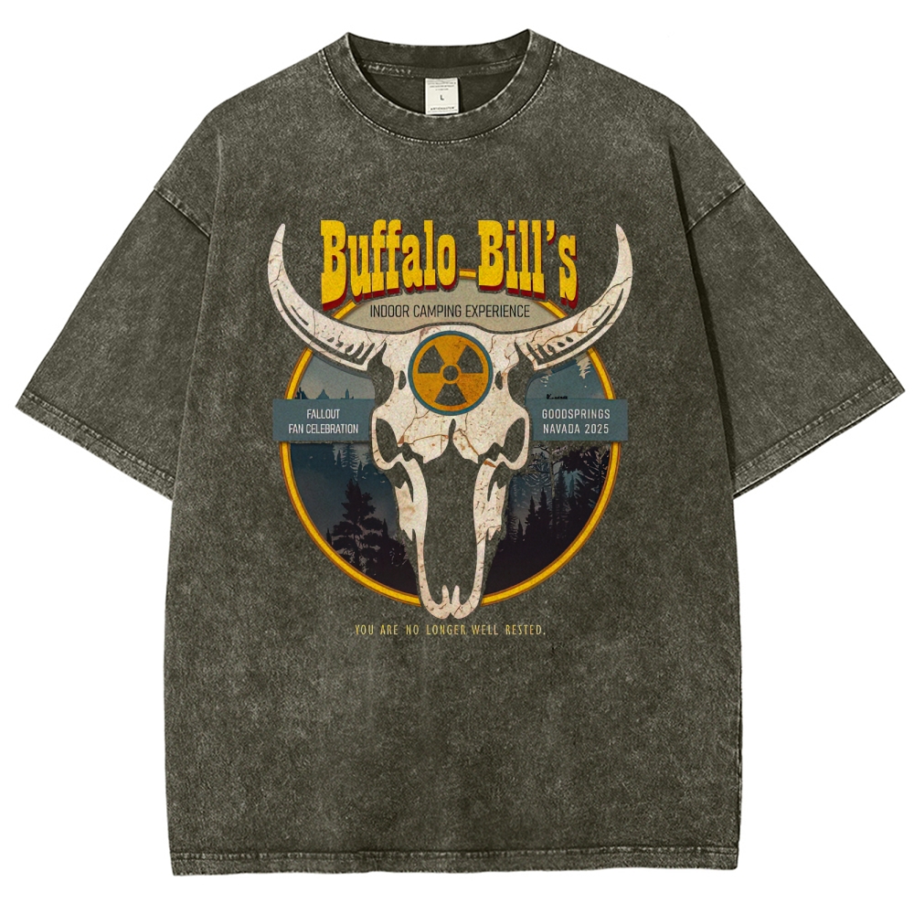 Buffalo Bill’s Indoor Camping Experience Graphic Washed T-Shirt