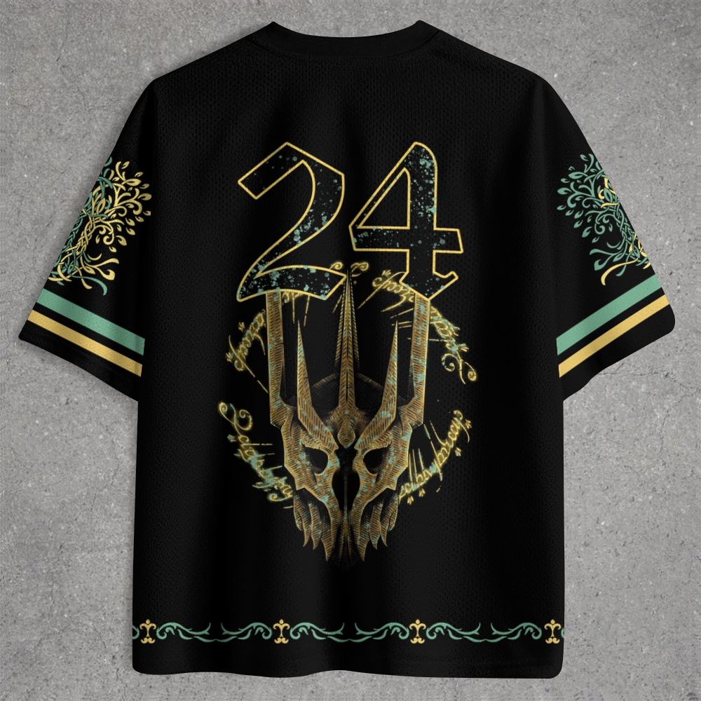 Elven Forest Golden Tree Jersey Shirts 