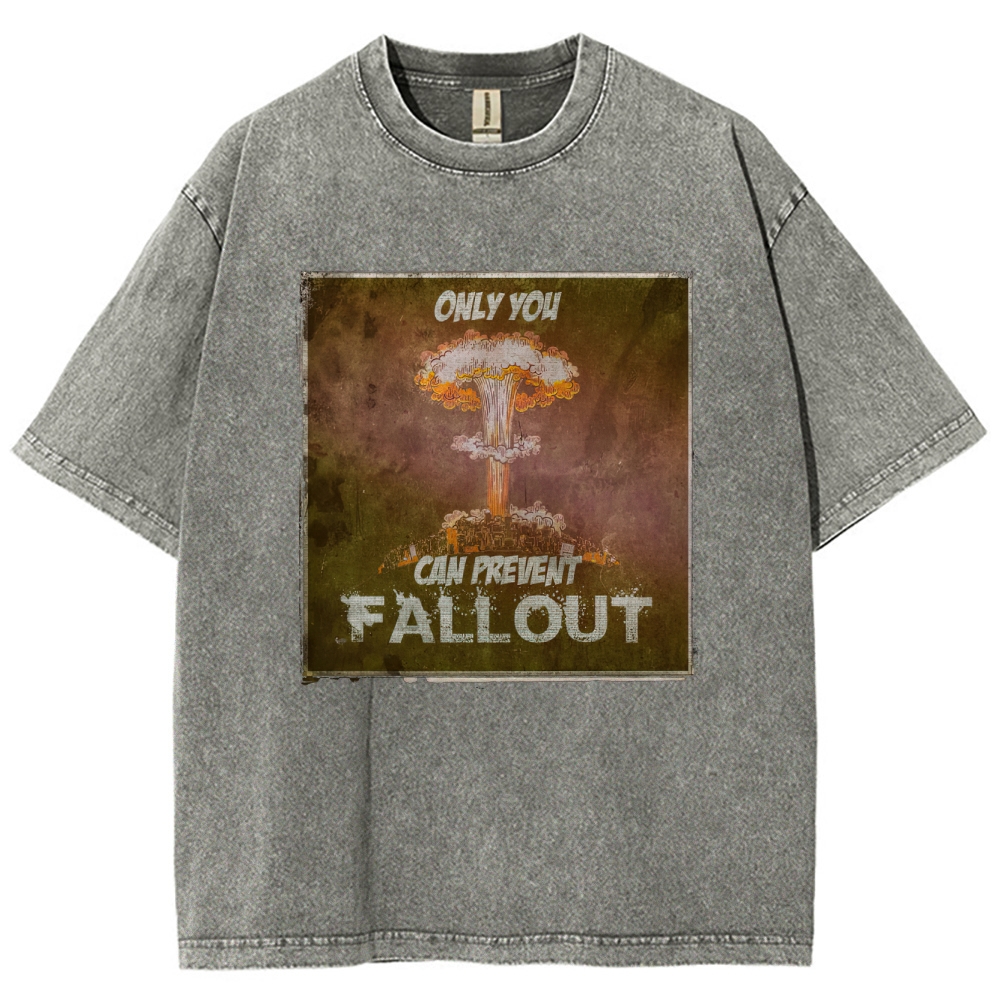 Welcome To Where Dreams Die Graphic Washed T-Shirt Washed T-Shirt