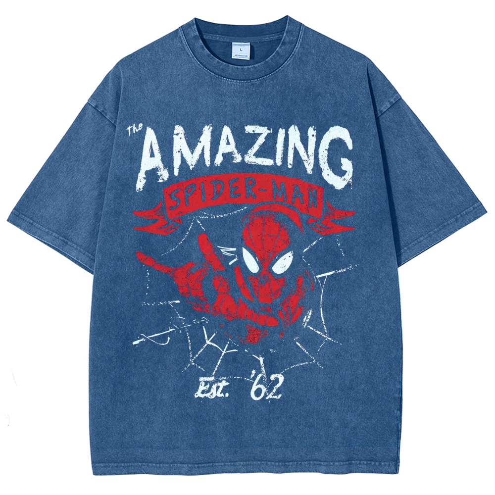 The Amazing Spider-Man Est. '62 Graphic Washed T-Shirt