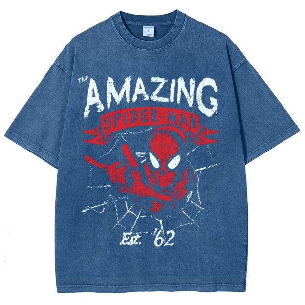 The Amazing Spider-Man Est. '62 Graphic Washed T-Shirt