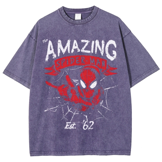 The Amazing Spider-Man Est. '62 Graphic Washed T-Shirt