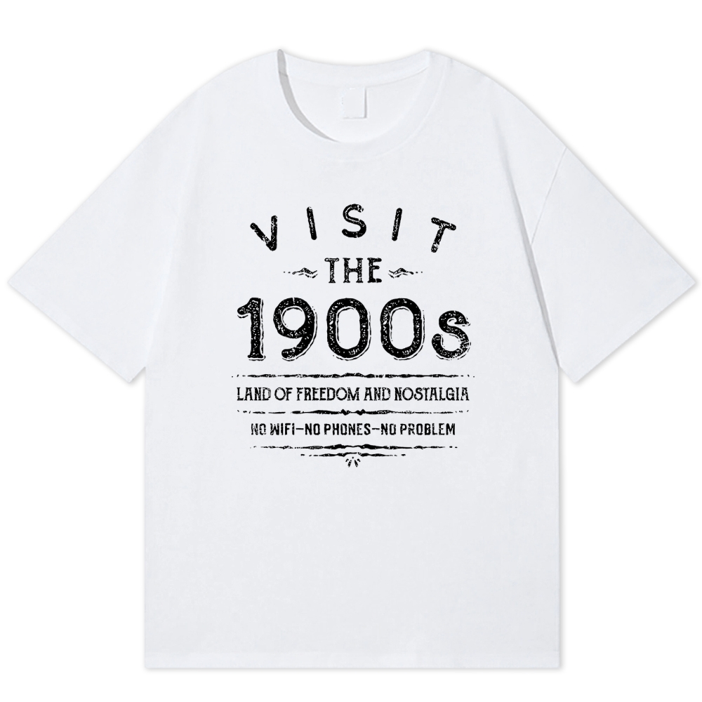 Visit the 1900s Cotton T-shirt 