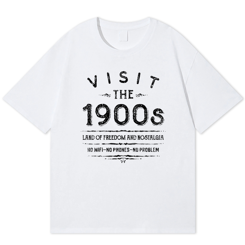 Visit the 1900s Cotton T-shirt 