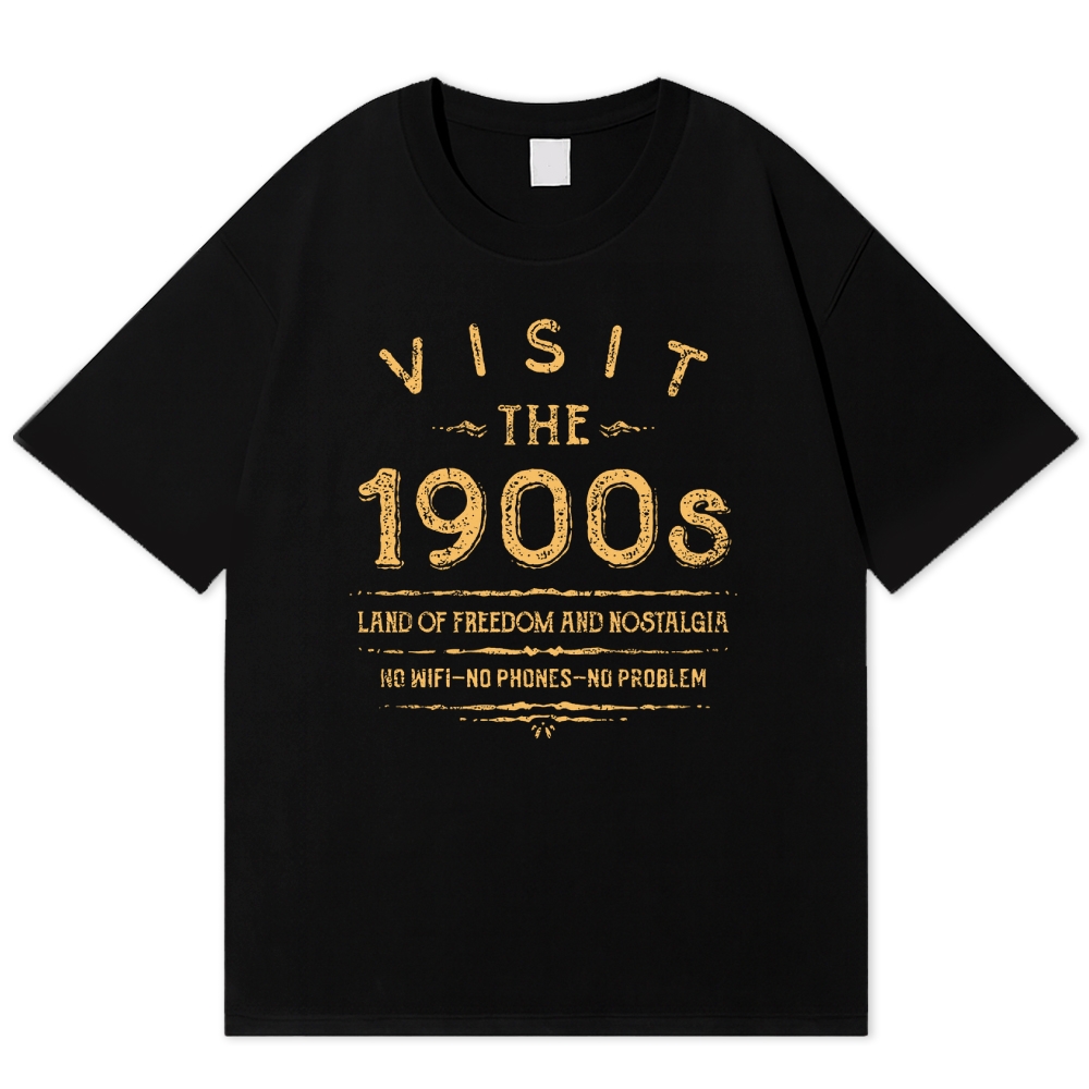 Visit the 1900s Cotton T-shirt 