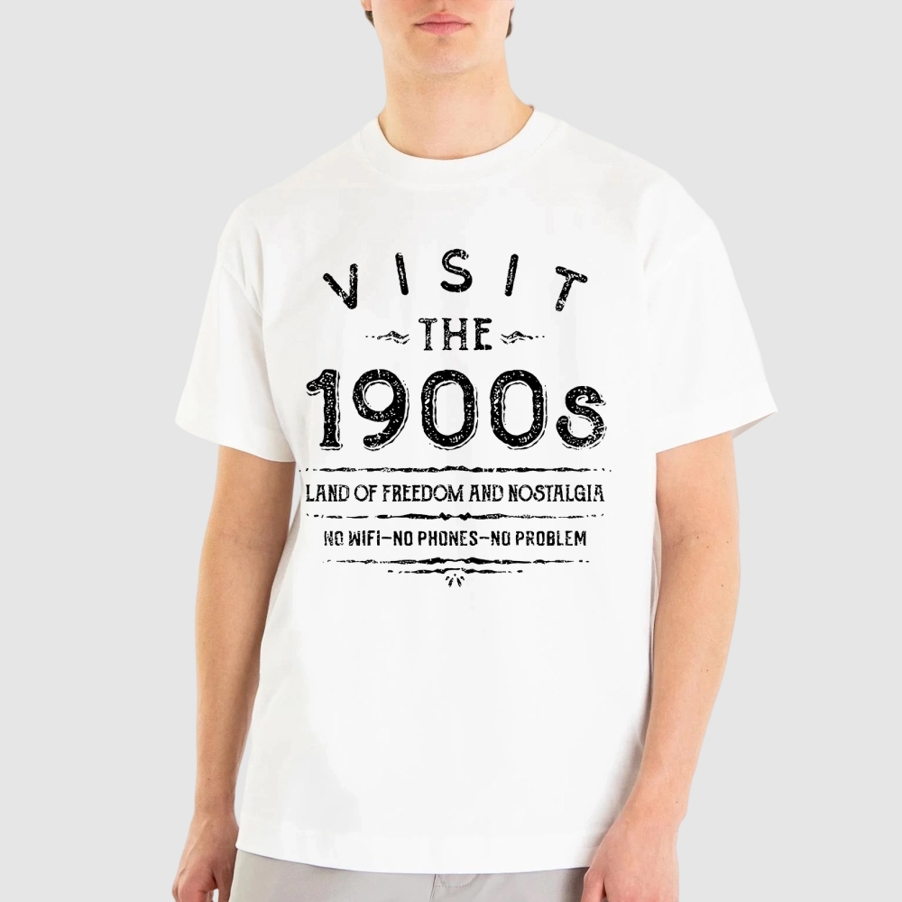 Visit the 1900s Cotton T-shirt 