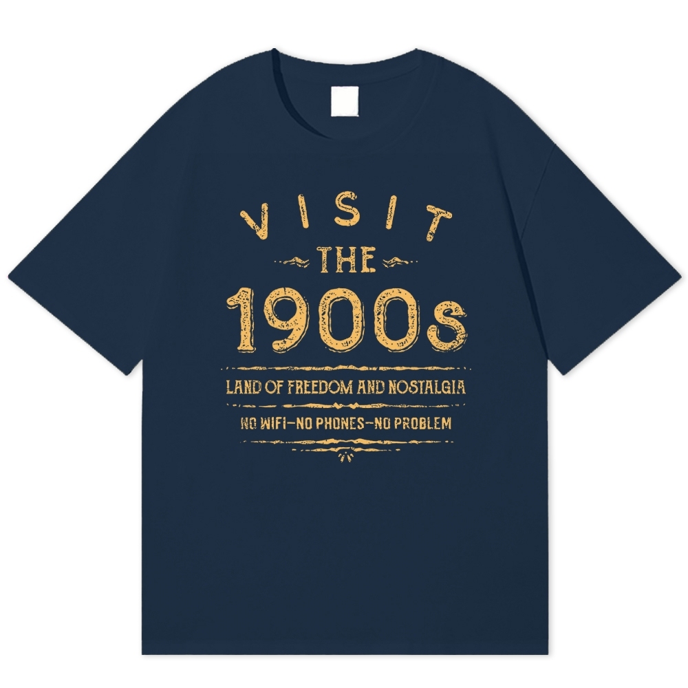 Visit the 1900s Cotton T-shirt 