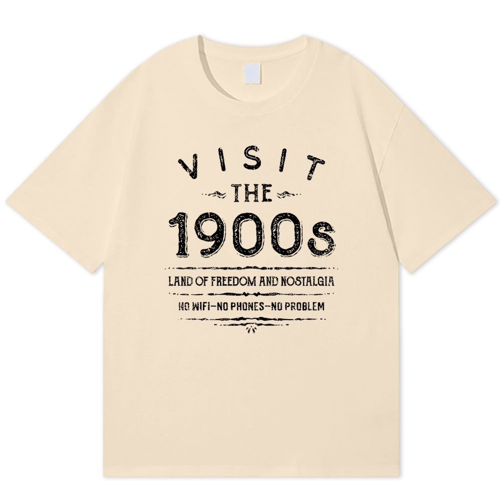 Visit the 1900s Cotton T-shirt 