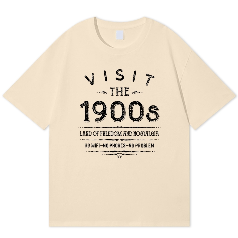 Visit the 1900s Cotton T-shirt 