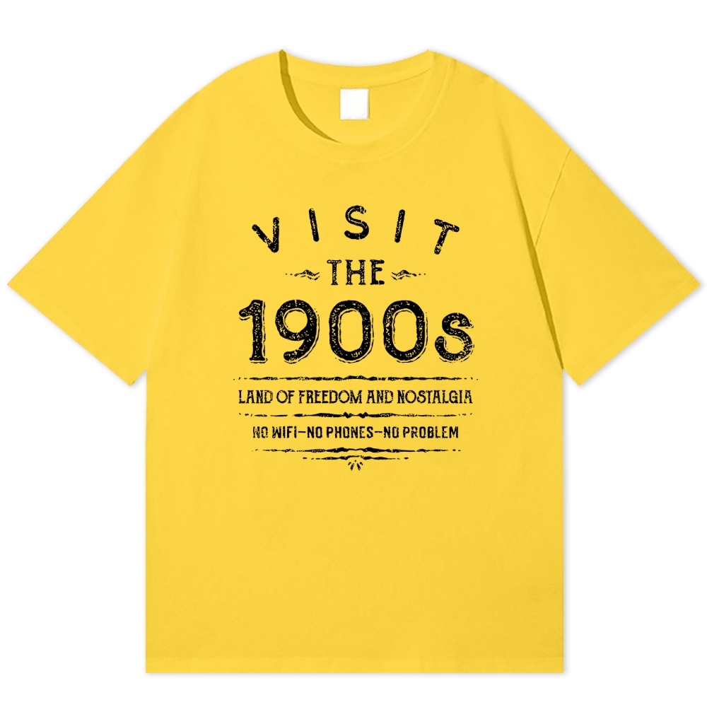 Visit the 1900s Cotton T-shirt 