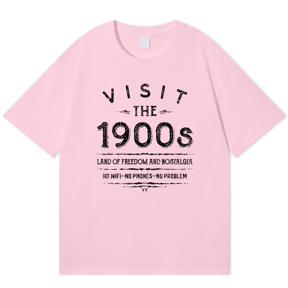 Visit the 1900s Cotton T-shirt 