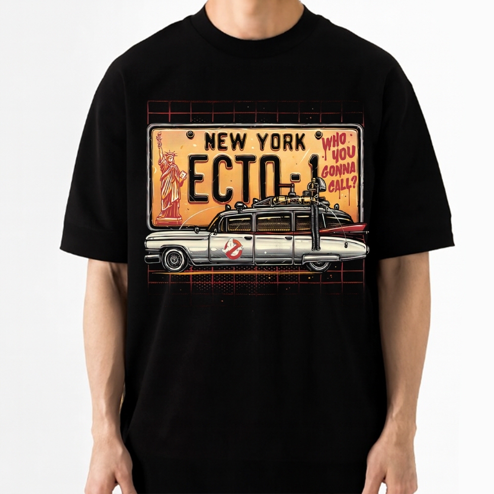 Ghost Hunt Mobile Cotton T-shirt