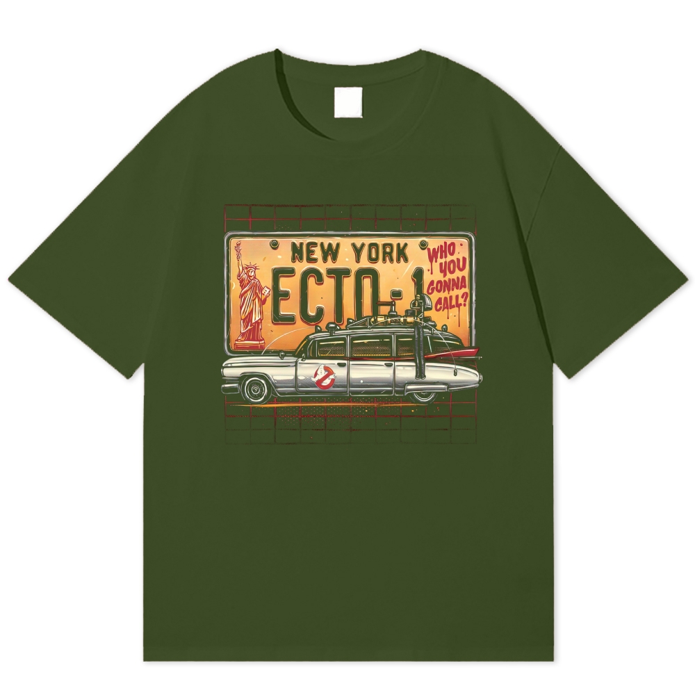 Ghost Hunt Mobile Cotton T-shirt