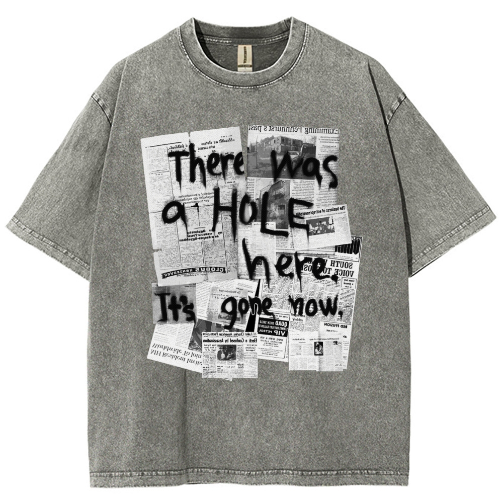 Void Whisper Collage Washed T-Shirt 