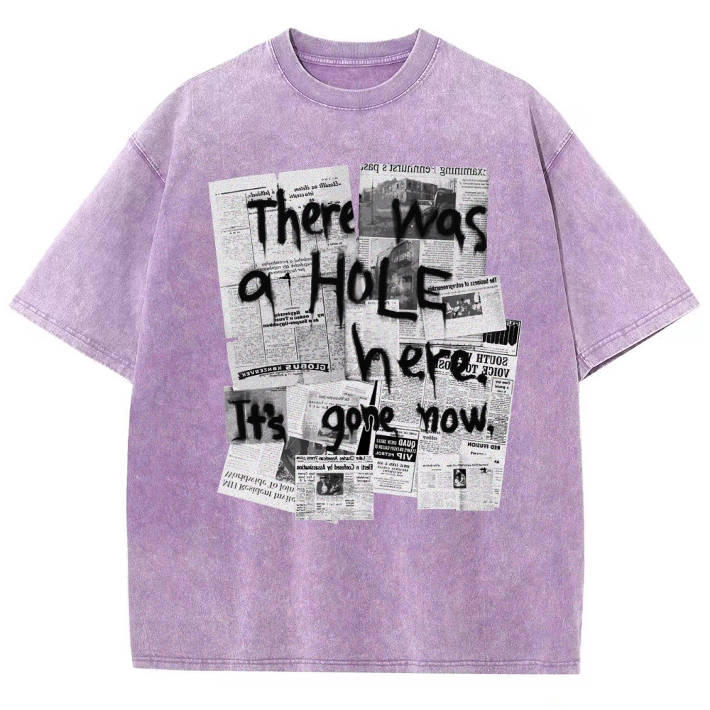 Void Whisper Collage Washed T-Shirt 