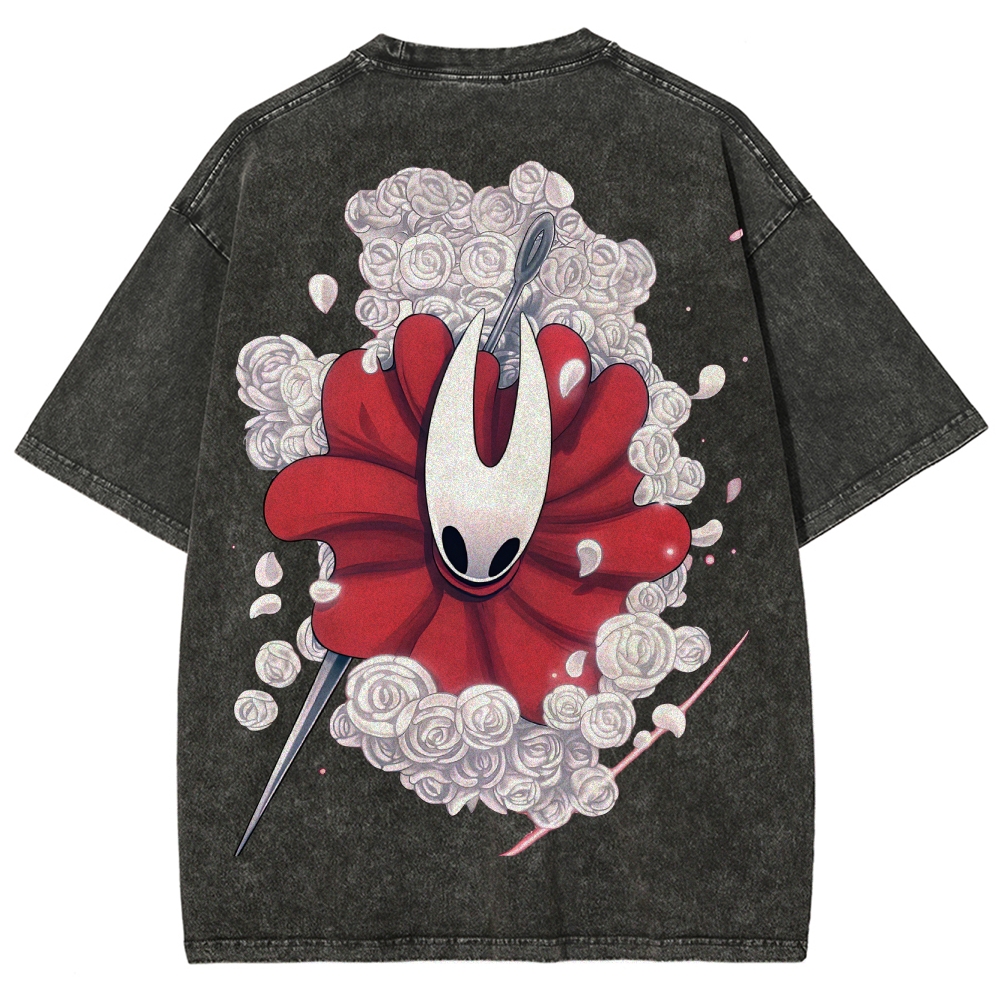 Hornet Floral Bloom Retro Washed T-Shirt
