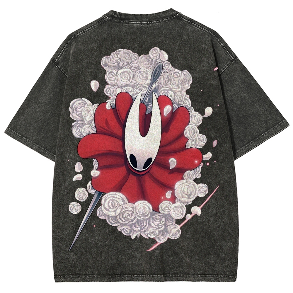 Hornet Floral Bloom Retro Washed T-Shirt