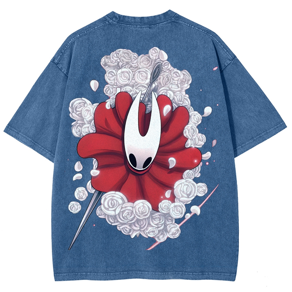 Hornet Floral Bloom Retro Washed T-Shirt