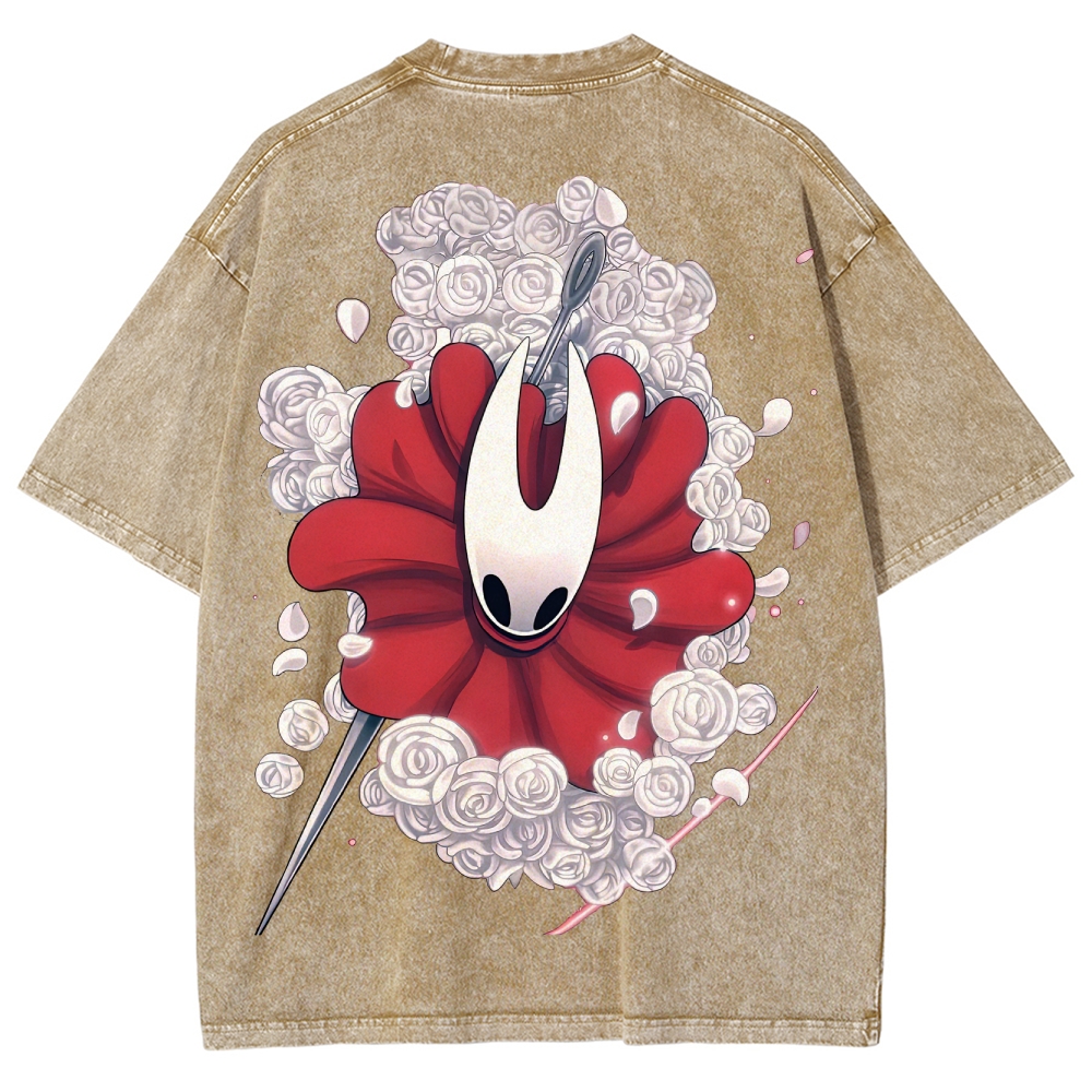 Hornet Floral Bloom Retro Washed T-Shirt