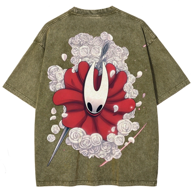 Hornet Floral Bloom Retro Washed T-Shirt